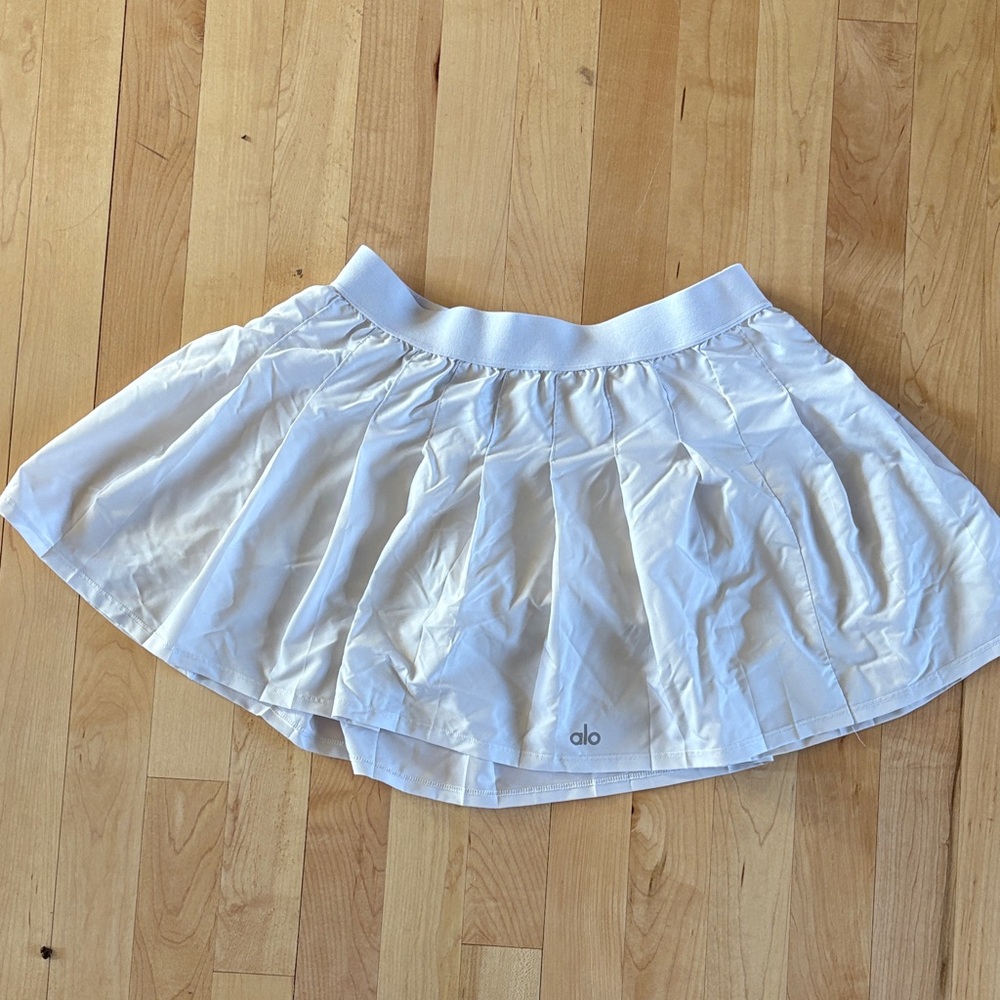ALO white tennis Skirt